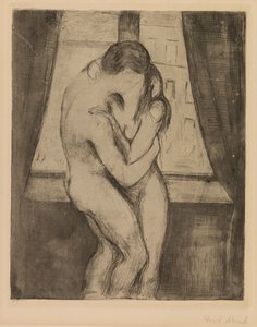 Kuss von Edvard Munch