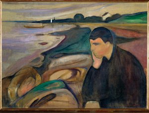 Melancholie von Edvard Munch