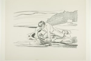 Omegas Tod von Edvard Munch