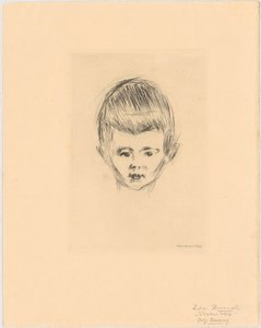 Porträt von Andreas Schwarz von Edvard Munch