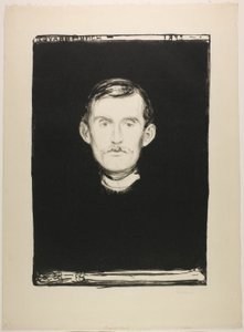 Selbstporträt von Edvard Munch