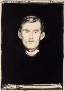 Selbstbildnis von Edvard Munch