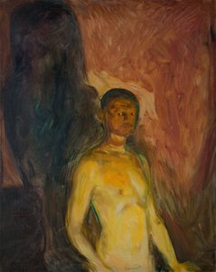 Selbstporträt in der Hölle von Edvard Munch
