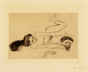 Die Katze von Edvard Munch
