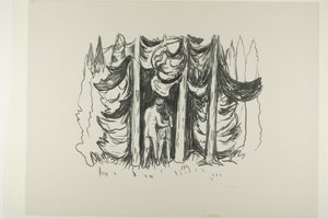Die Wolke von Edvard Munch