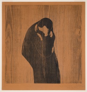 Der Kuss IV von Edvard Munch