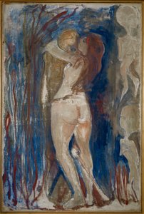 Junges Mädchen und der Tod von Edvard Munch