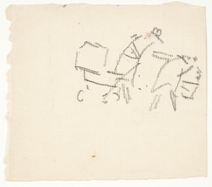 Figurenstudien für das Langelinje-Bild von Edvard Weie