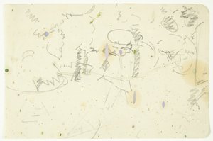 Kompositionsstudie zum Langelinie-Bild von Edvard Weie