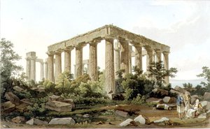 Der Tempel des Jupiter Panhellenios, Tafel 27 aus Teil 5 von 