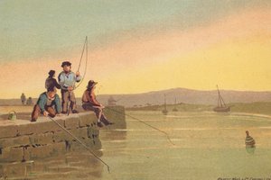 Der Pier in Berwick