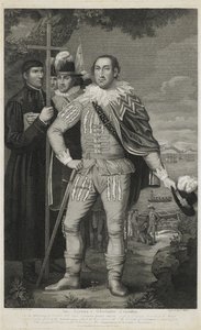 Landung von Christoph Kolumbus, graviert von David Edwin von Edward (after) Savage