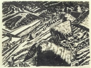 Ladle Slag, Old Hill von Edward Alexander Wadsworth