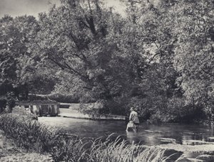 Unterhalb der Mühle, in der Nähe von Andover von Edward Alfred Barton