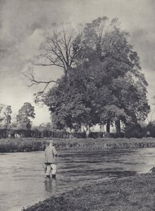 Äschenzeit oberhalb von Romsey am Test von Edward Alfred Barton