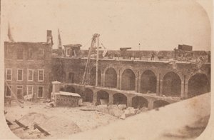 Die Evakuierung von Fort Sumter, April 1861