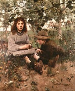 Der Tagtraum von Edward Arthur Walton