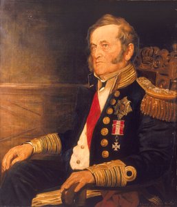 Sir Fairfax Moresby, Admiral der Flotte (1786-1877) von Edward Augustus Gifford