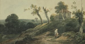 Landschaft mit einem Cottage