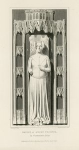 Abbild von Königin Philippa von Edward Blore
