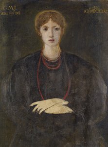Porträt von Georgiana Burne-Jones (1840-1920) von Edward Burne-Jones