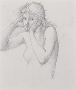 Hügel-Fee von Edward Burne Jones