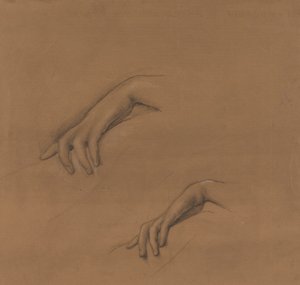 Studien für eine Hand in The Godhead Fires