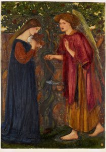 Die Verkündigung von Edward Burne Jones