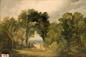 Eine Waldlichtung von Edward Calvert