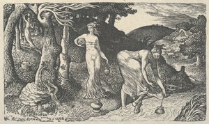 Der Bach, 1829 von Edward Calvert