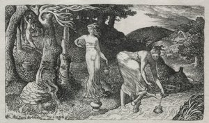 Der Bach, 1829 von Edward Calvert