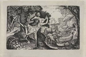 Das Apfelfest von Edward Calvert