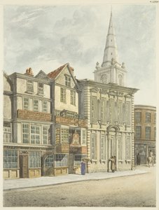 Altes Rathaus, abgerissen 1824 von Edward Cashin