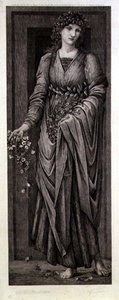 Flora, graviert von Eugene Gaujean (1850-1900) veröffentlicht von Thomas Agnew & Sons