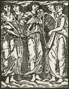 Ohne Titel von Edward Coley (after) Burne Jones