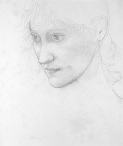 Porträt von Laura Tennant von Edward Coley Burne Jones