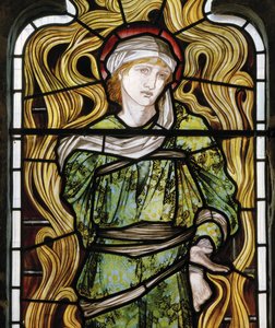 Schadrach, Der Feuerofen, Westfenster, 1870 von Edward Burne Jones