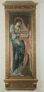 St. Cäcilia von Edward Burne Jones