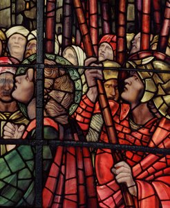Die Kreuzigung Fenster (Detail) von Edward Burne Jones