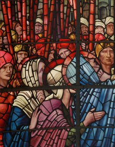Die Kreuzigung Fenster (Detail)