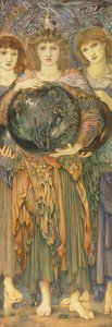 Die Tage der Schöpfung: Der dritte Tag von Edward Burne Jones