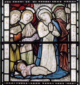 Die Geburt Christi, 1877 von Edward Burne Jones