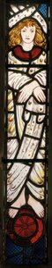 Das neue Jerusalem, Engel (Detail) von Edward Burne Jones
