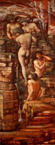 Waldnymphen, 1881-85 von Edward Burne Jones