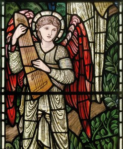 Engel des Paradieses, Engel Musiker (Detail, 1902-1914)