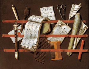 Briefständer, um 1698