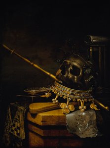 Vanitas Stillleben, 1661 von Edward Collier