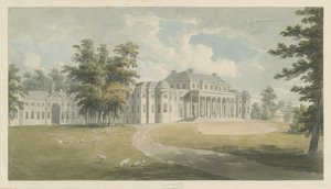 Shugborough Hall: Aquarell, undatiert [?spätes 18. Jh.]
