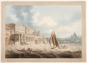Somerset House von der Themse