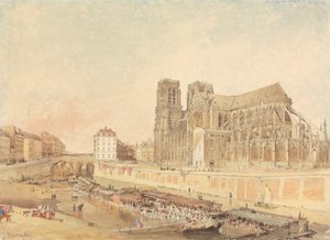 Notre Dame, Paris, vom linken Ufer